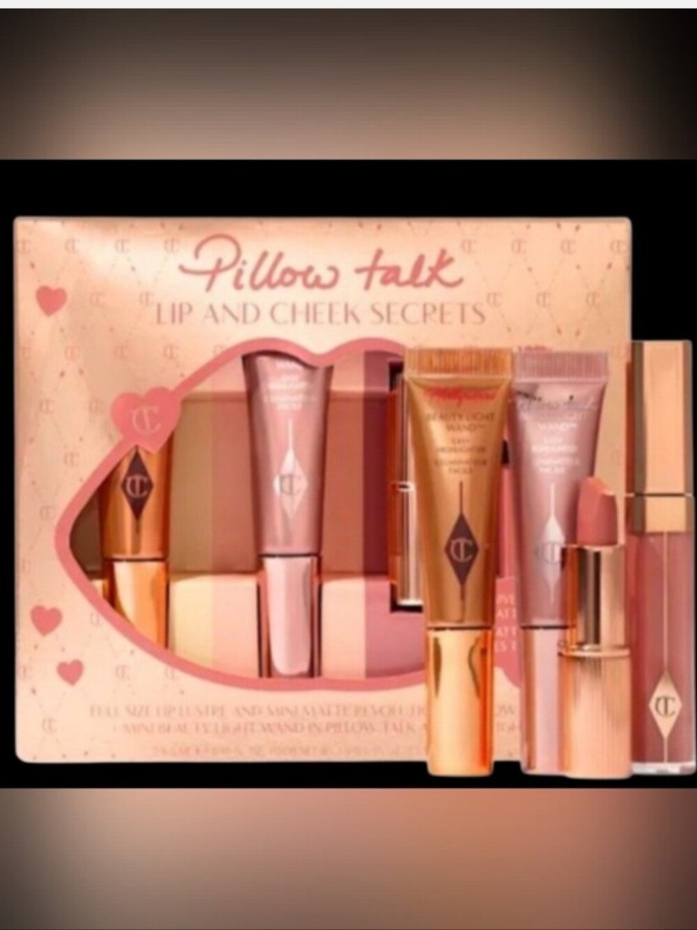 Charlotte Tilbury Pillow Talk Lip & Cheek Set ~ New In Box